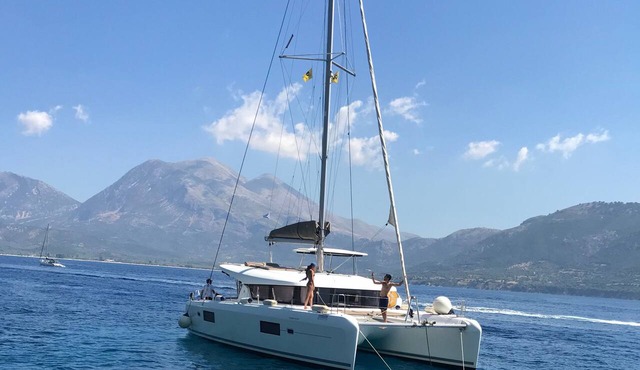 Sun-Kissed Sailing Adventure in the Ionian Islands, Lefkada in Lefkada