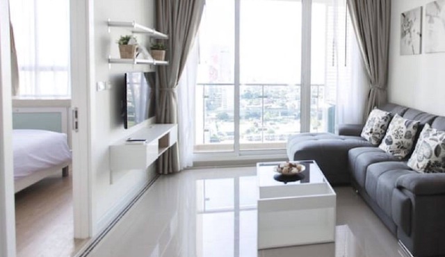 SWEET WITH TOP VIEW APARTMENT / 1BR / WIFI / POOL / FITNESS / CENTER OF BANGKOK