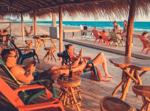 The Barrel Hostel in Popoyo