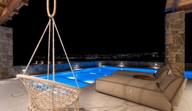 Villa Myko with heated pool in Ornos