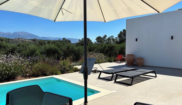 Villa Panselinos—Private Pool & Idyllic Olive Grove on the South Coast of Crete in Kamilari