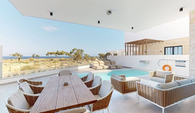 Wonderful Cyprus Seaview Villa Atalanta | 4 BDR | Private Pool | Prime Location.