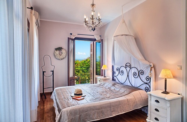 Aeriko-Varko Beachfront Villa with Stunning View and Private Pool