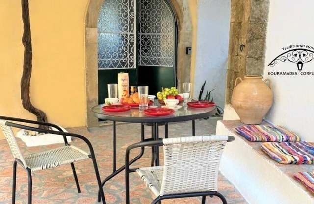 Traditional house in Corfu, kouramades vlg