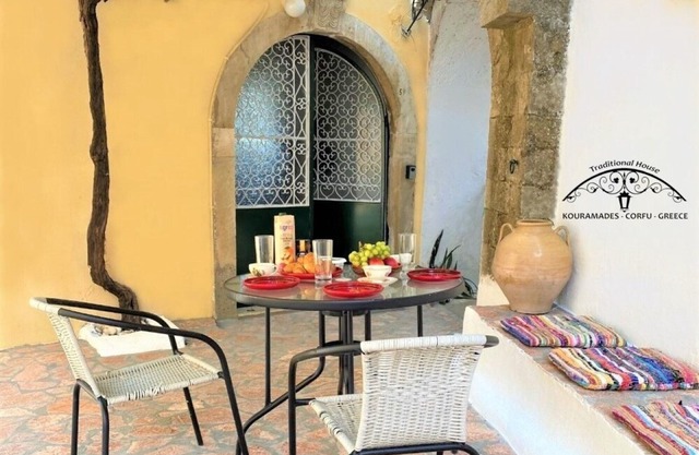 Traditional house in Corfu, kouramades vlg