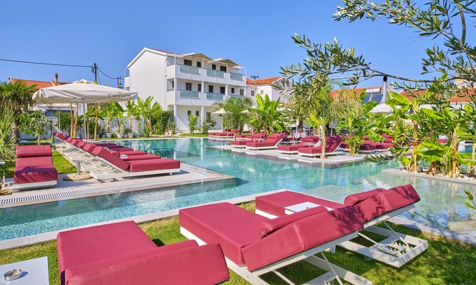 Arillas Apartment | Èmar Deluxe Junior Suite Arillas Corfu