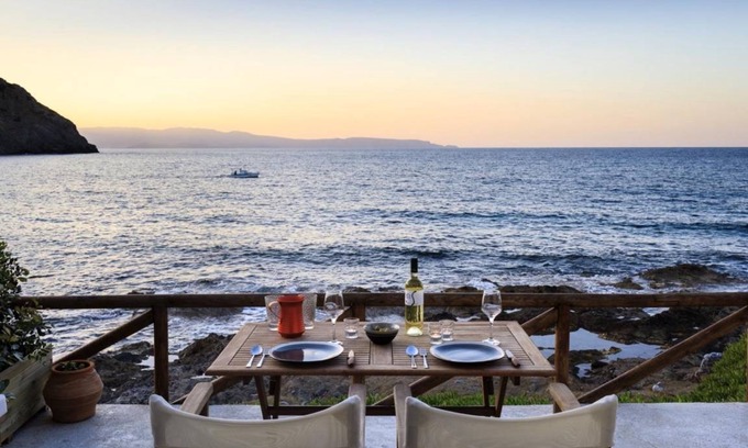 Mochlos Villa | 25 m² Villa ∙ 1 bedroom ∙ 2 guests