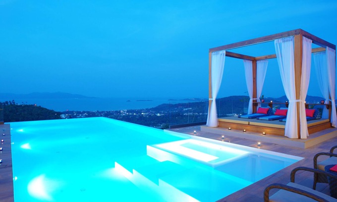 Bophut Hills House | 5 Bedroom Sea View Villa Blue SDV080D-By Samui Dream Villas