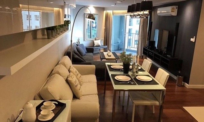Rama 9 Condo | belle grand condo /luxury/3beds/mrt/rama9/ratchada/shopping