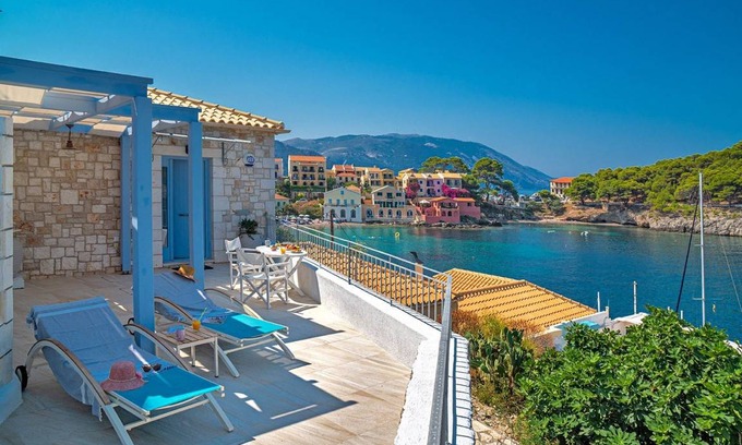 Frourion Villa | Luxury Kefalonia Villa Villa Petrino Private Terrace 1 Bedroom Perfect For Couples Assos