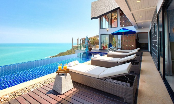 Lamai Villa | NB Sunrise Mountain Villa 8 Bedroom