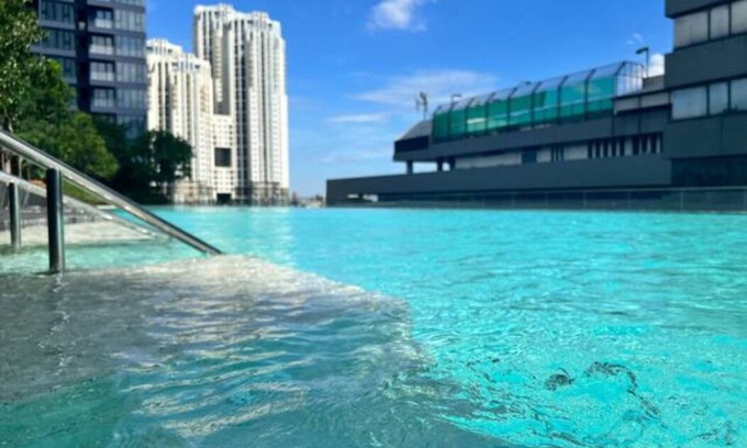 Rama 9 Condo | RAMA9 two-bedroom apartment/train night market/MRT/Central Department Store