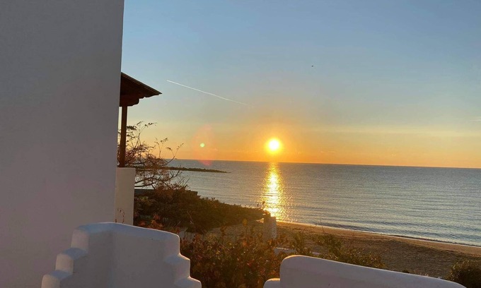 Skiros Condo | Skyros Beachfront Studio-A step away from the beach