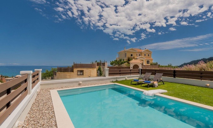 Argassi Villa | Superb Argassi Villa | 2 Bedrooms | Villa Siesta | Great Sea Views | Close to.