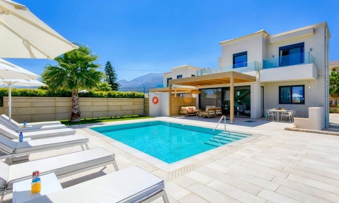 Malia Villa | Villa Mariba White by Villa Plus