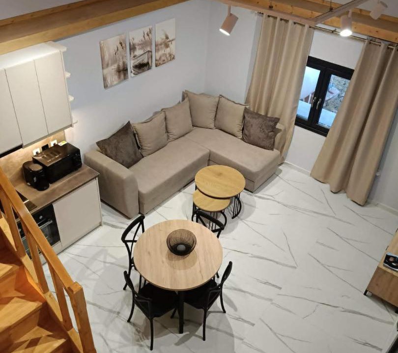 Lepoura House | Peaceful Loft Retreat with Modern Design