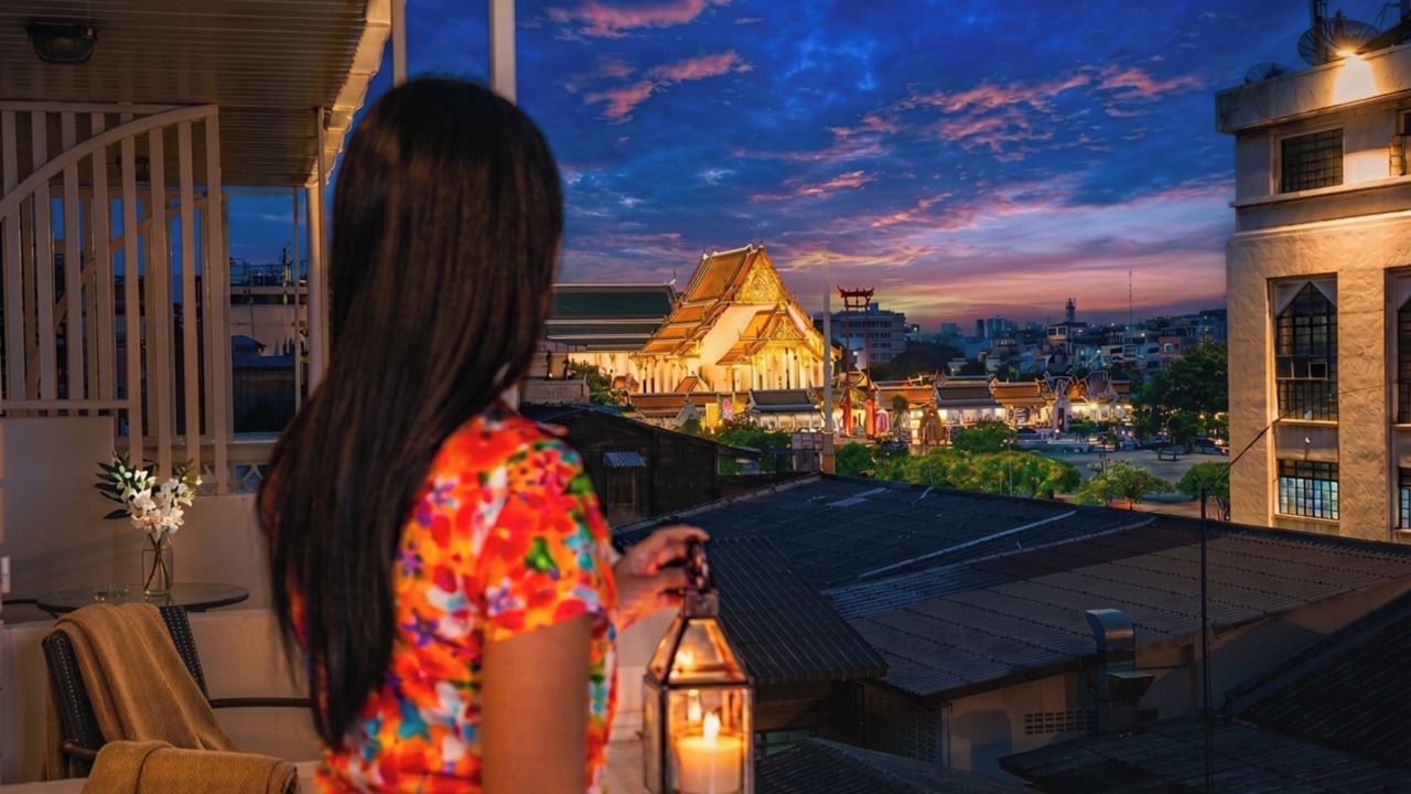 Photo of Patio Balcony in Bangkok Old Town