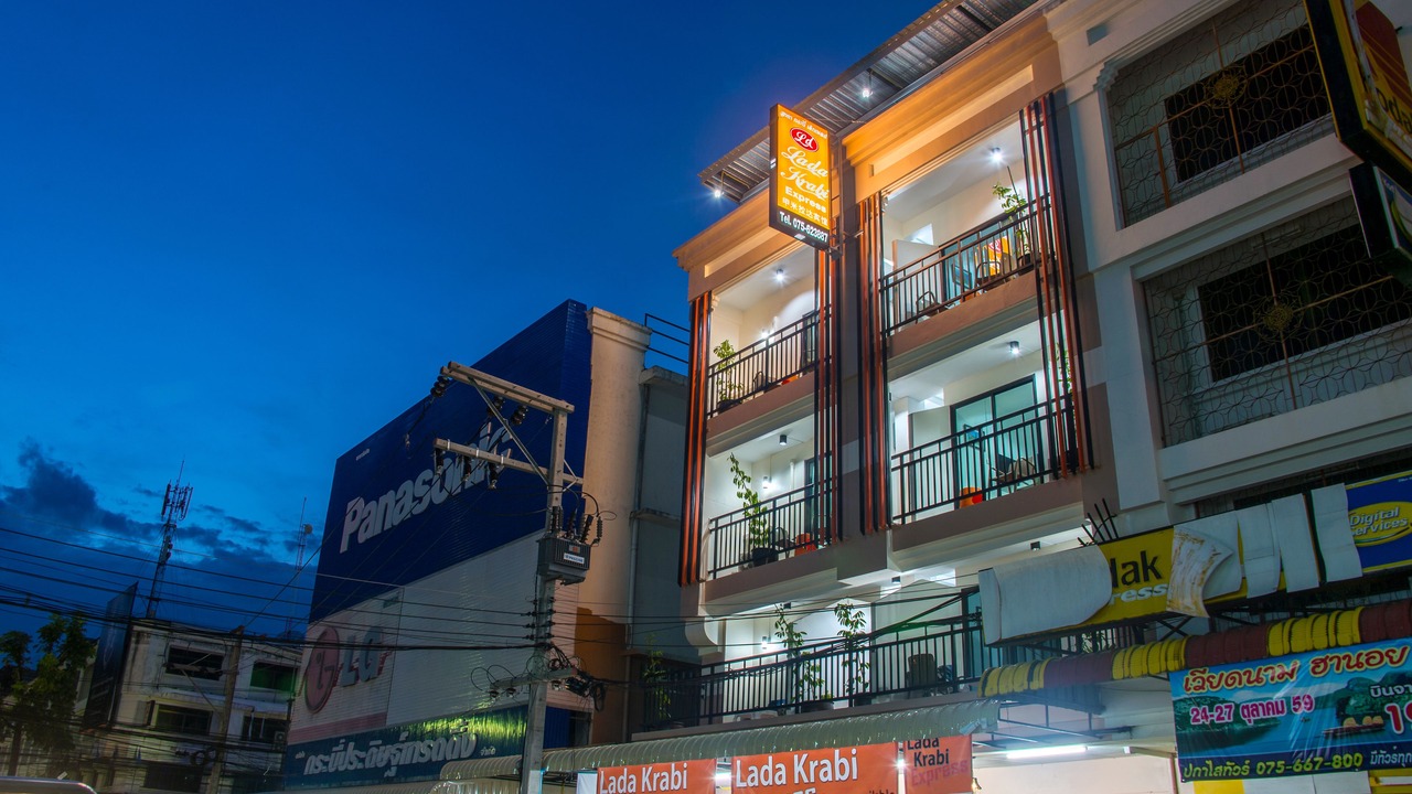 Photo of Buildings in Downtown Krabi