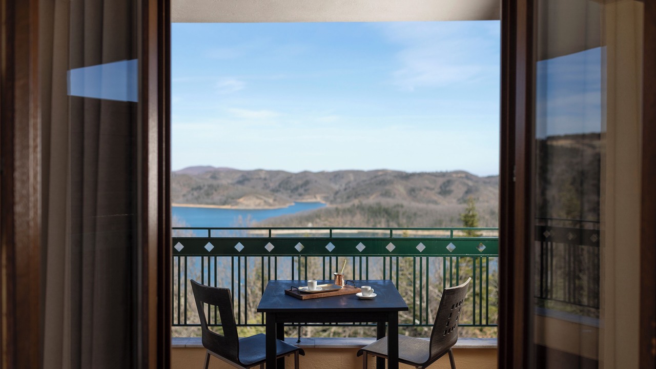 Photo of Patio Balcony in Lake Plastiras