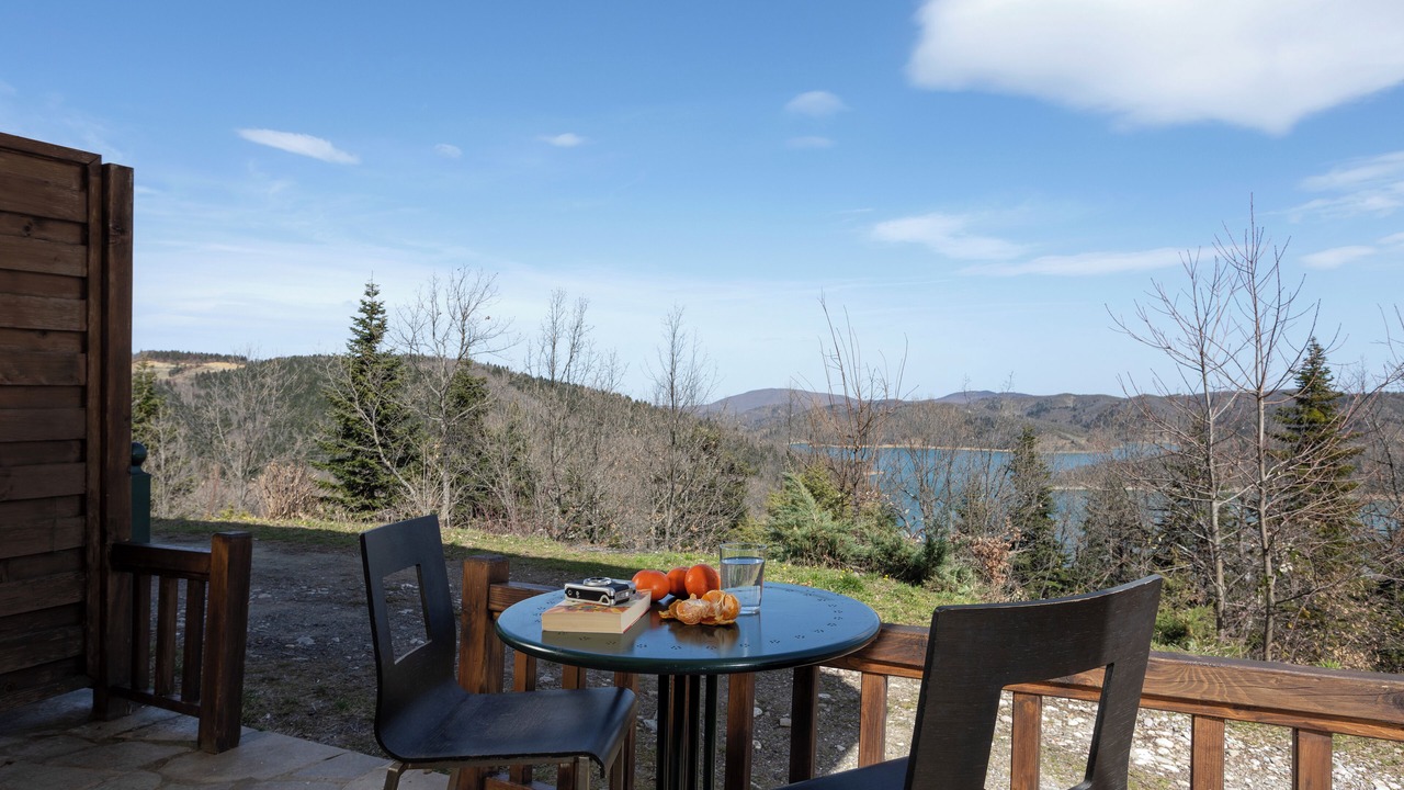 Photo of Patio Balcony in Lake Plastiras