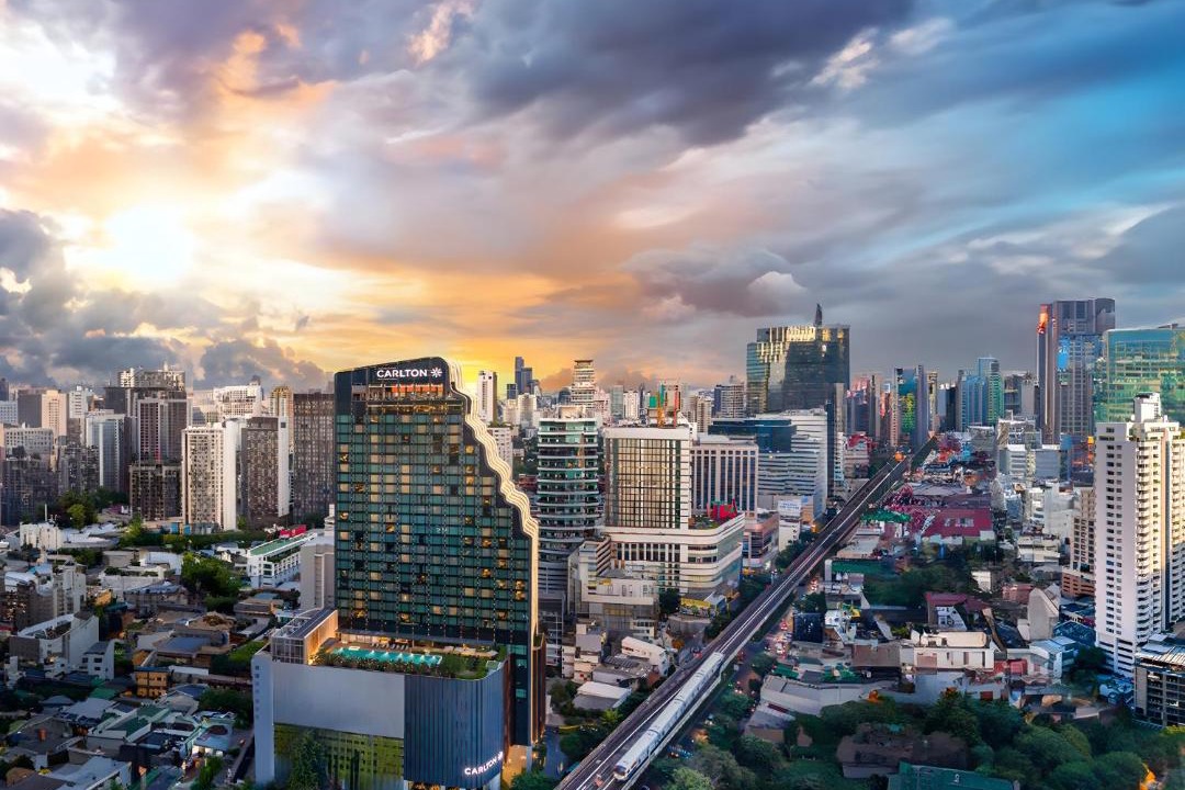 Photo of Buildings in Bangkok Central Business District