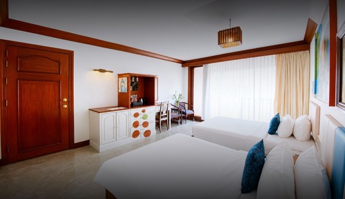 Deluxe Double or Twin Room, Pool View