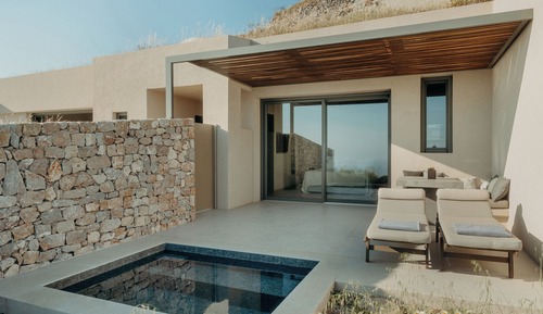 Junior Villa with Private Heated Plunge Pool and Sea View