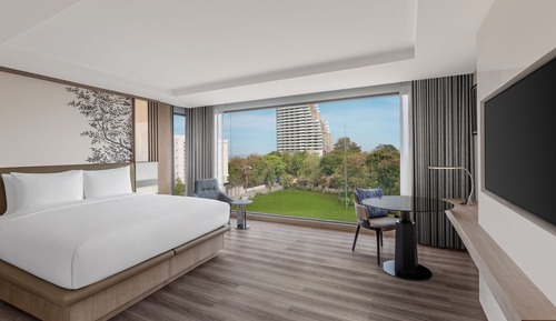 Deluxe Room, 1 King Bed, City View