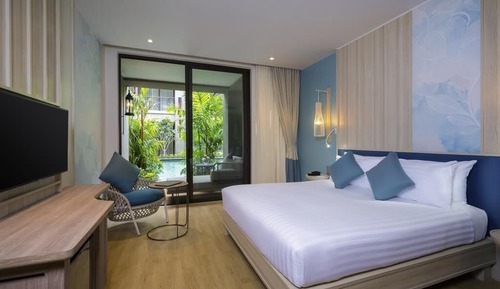 Deluxe Double Room, 1 Double Bed, Pool Access (Beach Wing)