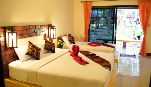 Traditional Bungalow, Multiple Beds (with Air Condition)