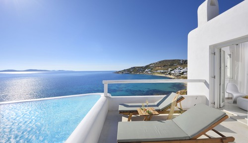 Amazon Sea View Suite with Infinity Private Heated Pool