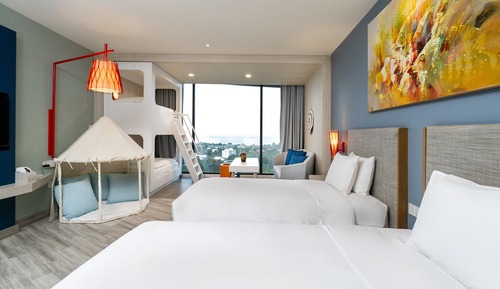 Premium Room, Multiple Beds, Ocean View (Family Room)
