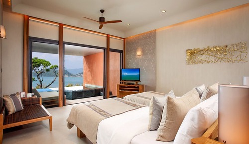 Pool Suite West (Sunset) Ocean View, Free MiniBar&Snacks, Adults Only