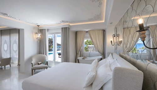 Delos Two Bedroom Villa with Private Pool & Sea View