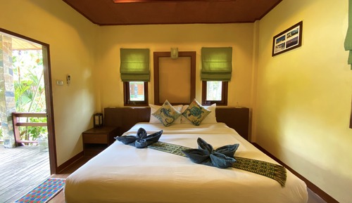 Deluxe Double Room, 1 Bedroom, Garden View, Garden Area