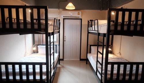 Bed in 4-Bed Female Dormitory Room