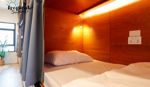 Basic Quadruple Room, Shared Bathroom