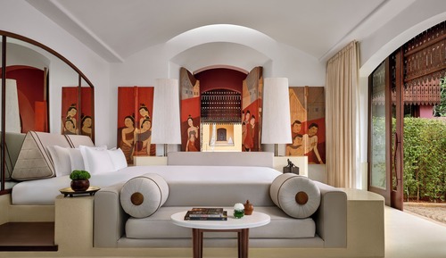 Room, 1 King Bed with Sofa bed, Garden View