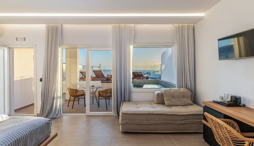 Junior Suite, Private Pool, Sea View
