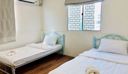 Twin Room, Shared Bathroom