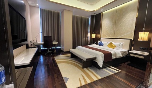 Deluxe Double Room, Balcony, City View