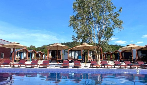 Double Room, Balcony, Pool View