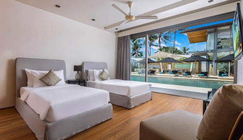 Luxury Villa, 6 Bedrooms, Beach View