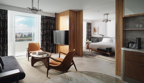 Premier Suite, 1 King Bed, Balcony (Acropolis)
