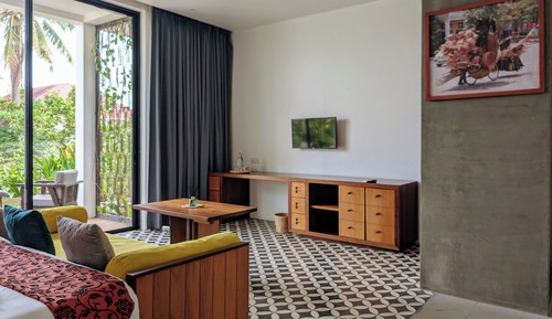 Deluxe Double Room, Balcony, City View