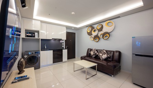 Classic Apartment, Balcony, City View