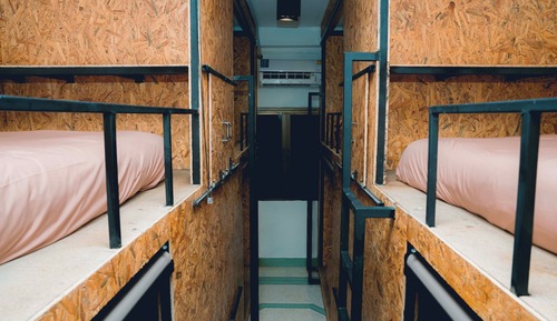 Deluxe Shared Dormitory, City View