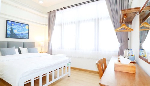Double Room, Private Bathroom, City View