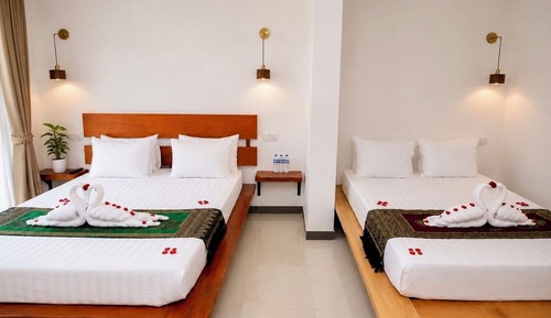 Superior Twin Room, 2 Queen Beds, City View