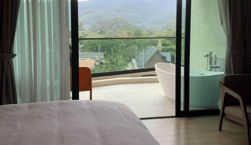 Deluxe Twin Room, Balcony, Village View